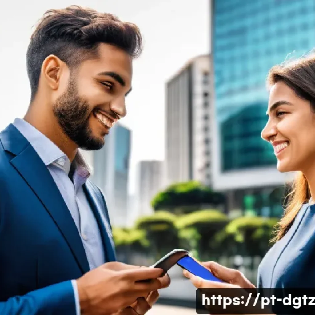 디지털 네트워킹 플랫폼 추천 리스트 - A modern professional networking event scene in São Paulo, Brazil, showing diverse businesspeople in...