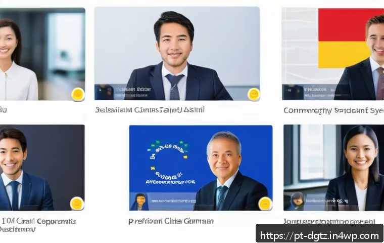디지털 네트워킹에서의 문화적 차이 이해하기 - A vibrant digital networking scene showcasing multicultural professionals in a virtual meeting room....